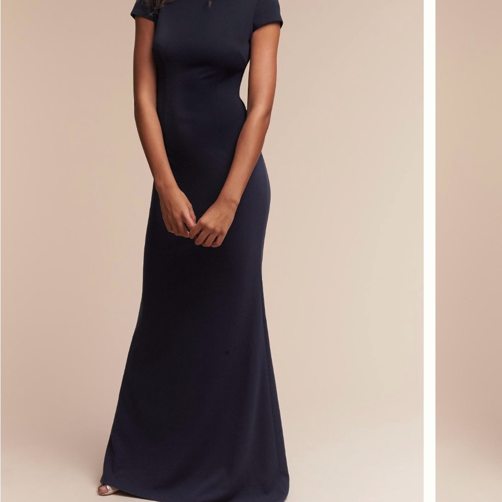 Anthropology navy blue dress size 22 new with tags